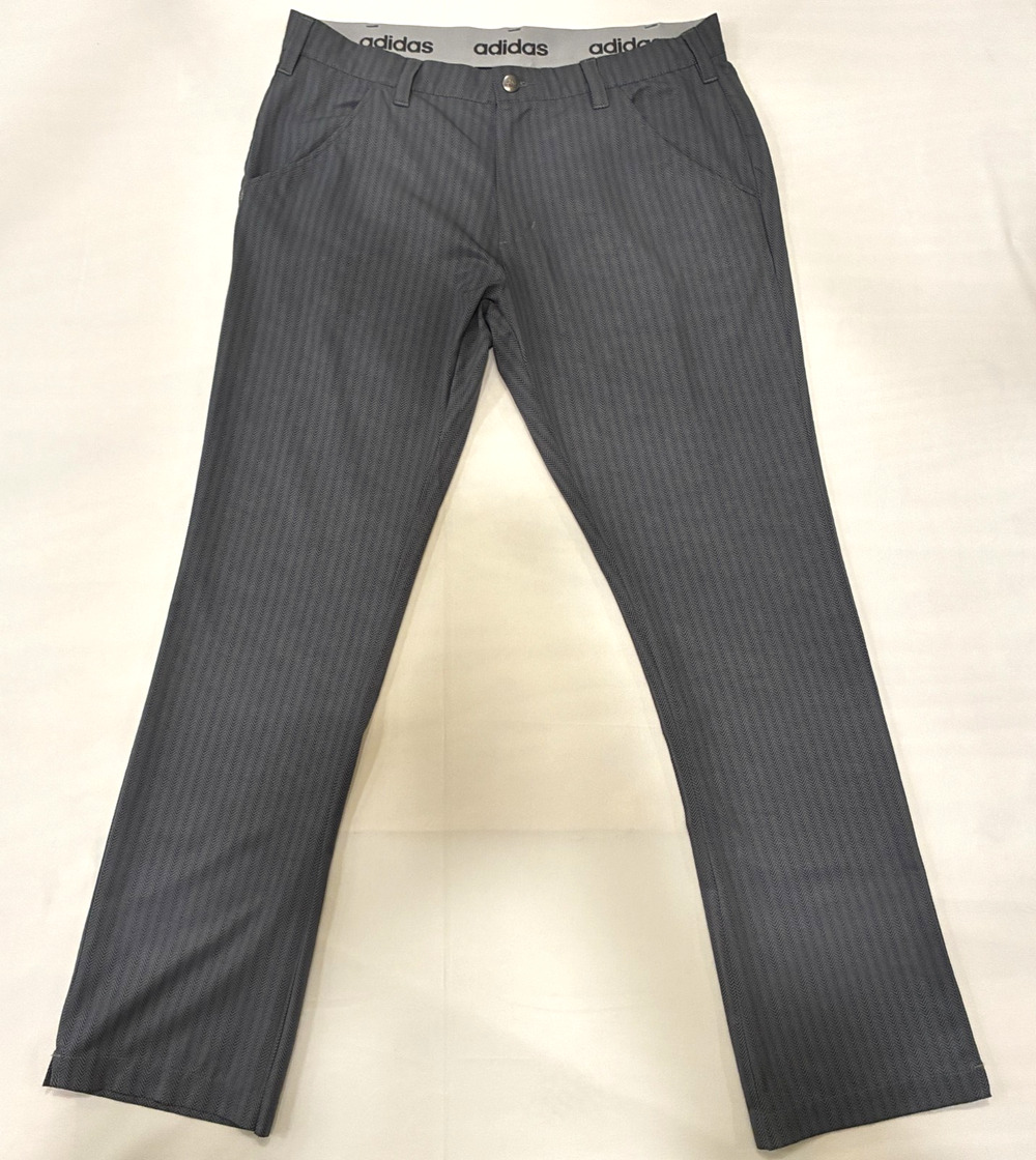 ADIDAS Mens Golf Pants Size 34x32 Dark Gray and Black